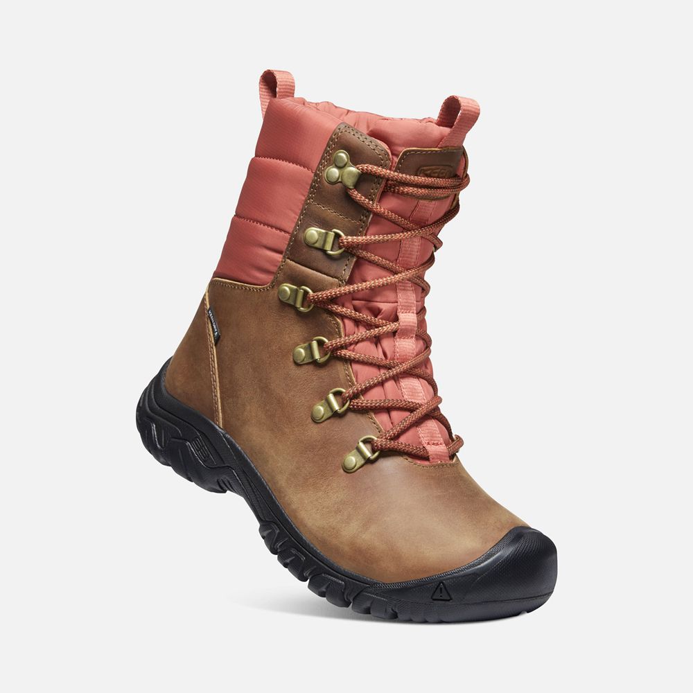 Keen Vandringskängor Dam Bruna - Greta Waterproof - 637240AJH